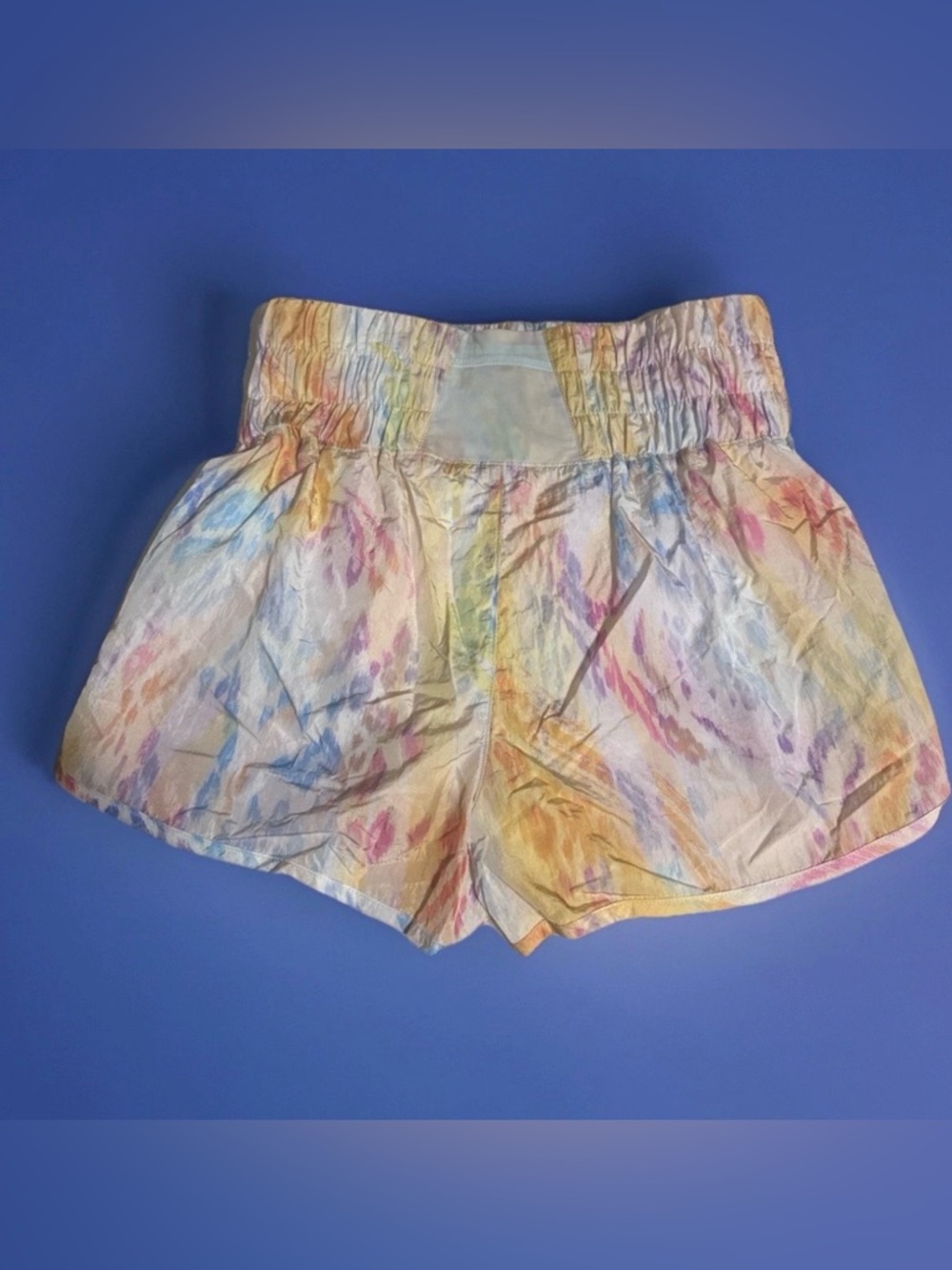 FP Movement by Free People Pastel Tie-Dye Athletic Shorts